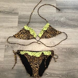 Victoria Secret cheetah bikini